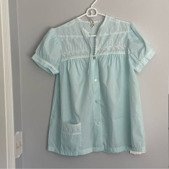 Komar PajamaSet Sz34(M) Sky Blue NWT Vintage - Picture 4 of 9